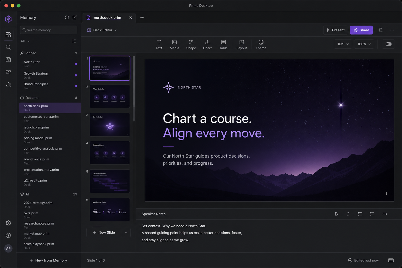Deck editor